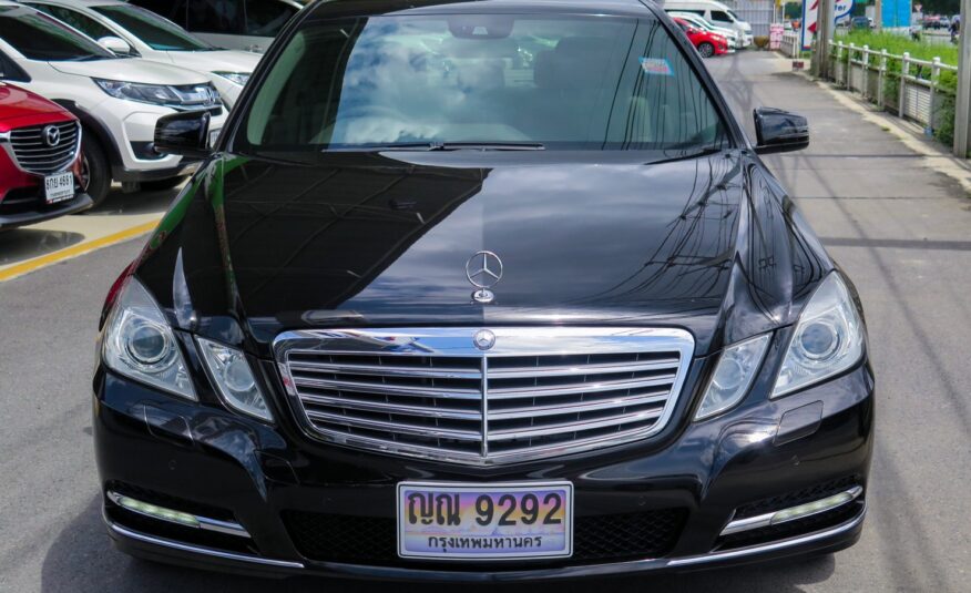 2012 MERCEDES BENZ E250 CDI ELEGANCE