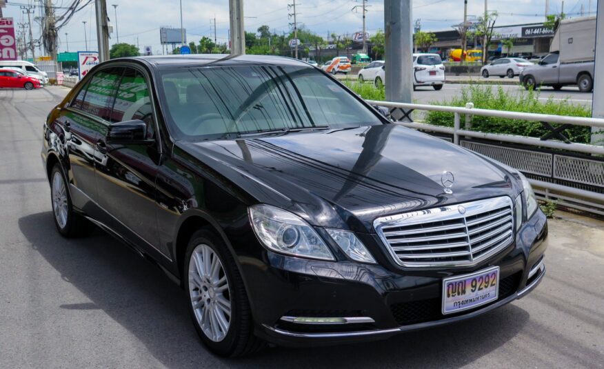 2012 MERCEDES BENZ E250 CDI ELEGANCE