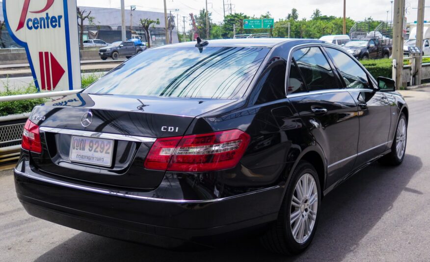 2012 MERCEDES BENZ E250 CDI ELEGANCE