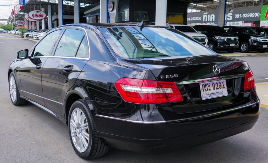 2012 MERCEDES BENZ E250 CDI ELEGANCE