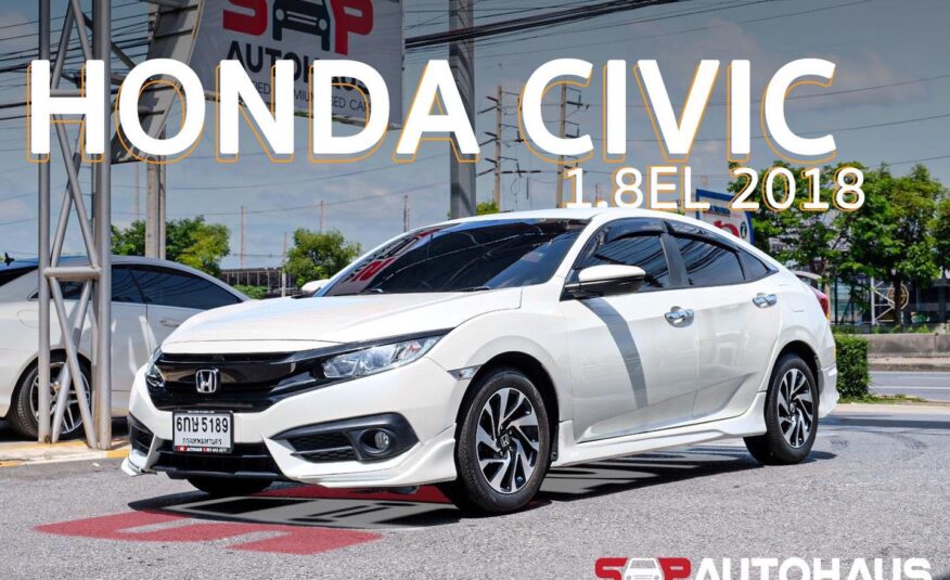 HONDA CIVIC FC 1.8 EL SEDEN ปี 2018