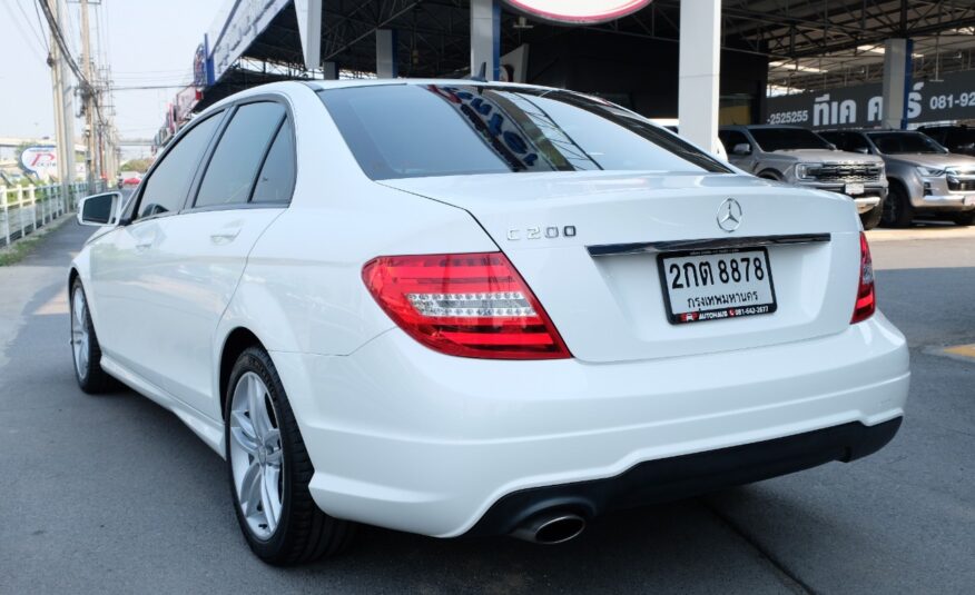 2013 MERCEDES-BENZ C200 1.8 W204 STYLE SEDAN