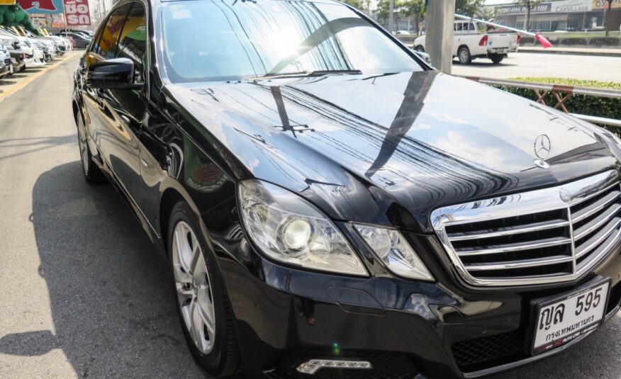 2011 BENZ E-CLASS, E250 1.8 CGI โฉม W212