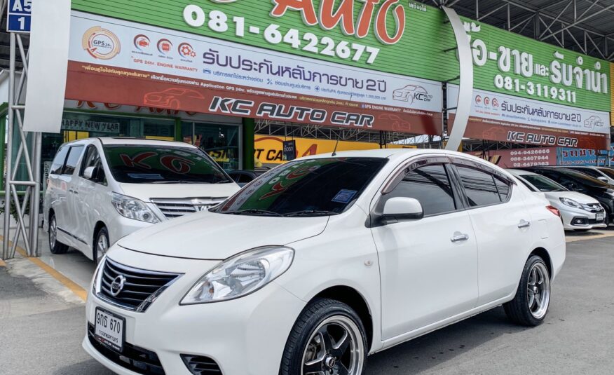 2012 NISSAN ALMERA, 1.2 V โฉม ปี12-ปัจจุบัน