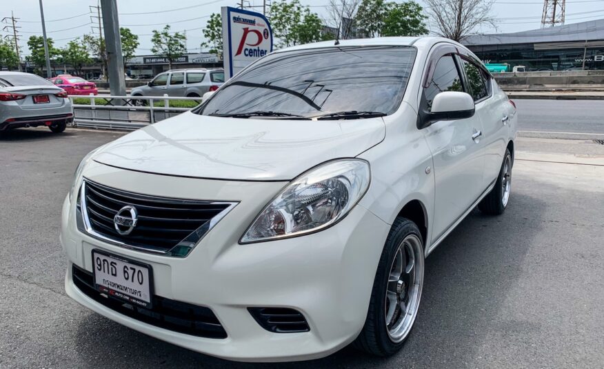 2012 NISSAN ALMERA, 1.2 V โฉม ปี12-ปัจจุบัน