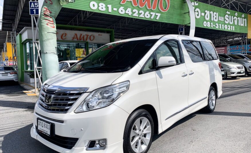 2014 TOYOTA ALPHARD, ALPHARD 2.4 โฉม ปี02-15