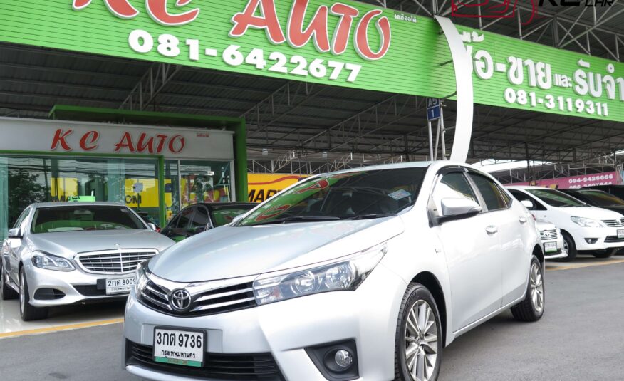 2014 TOYOTA ALTIS 1.8E