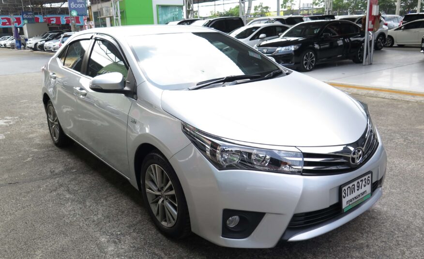 2014 TOYOTA ALTIS 1.8E