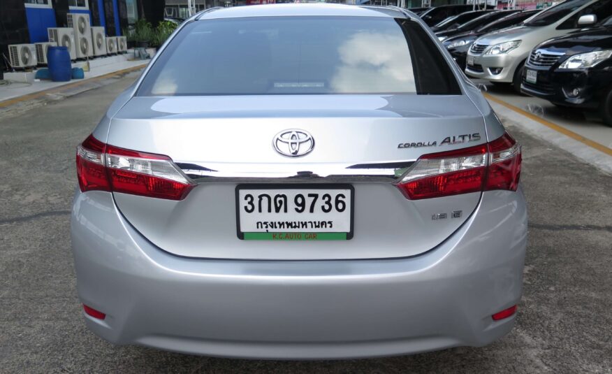 2014 TOYOTA ALTIS 1.8E